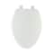 B & K Mayfair by Bemis Caswell Slow Close Elongated White Plastic Toilet Seat 180SLOW-000 - alternate 1